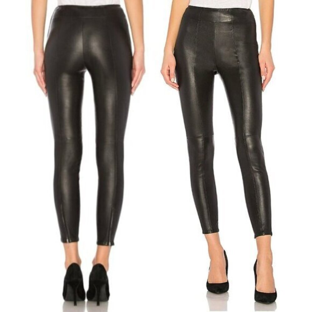 LPA Leather Legging 613 in Black